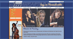 Desktop Screenshot of massjazz.com